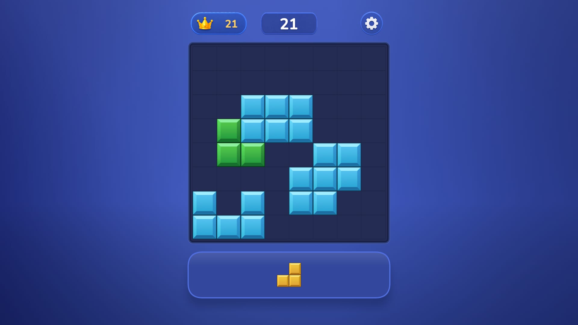 Screenshot 1 - gameplay of Block Blast Master