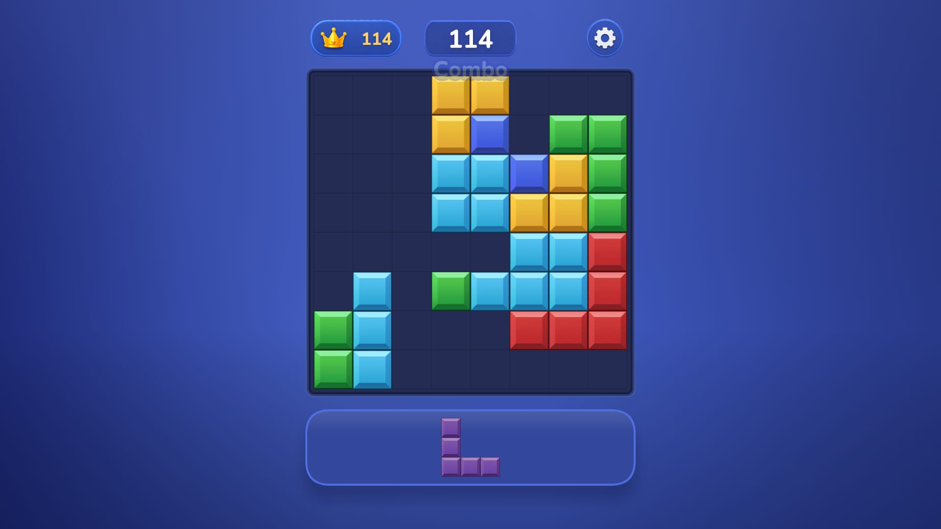 Screenshot 3 - gameplay of Block Blast Master